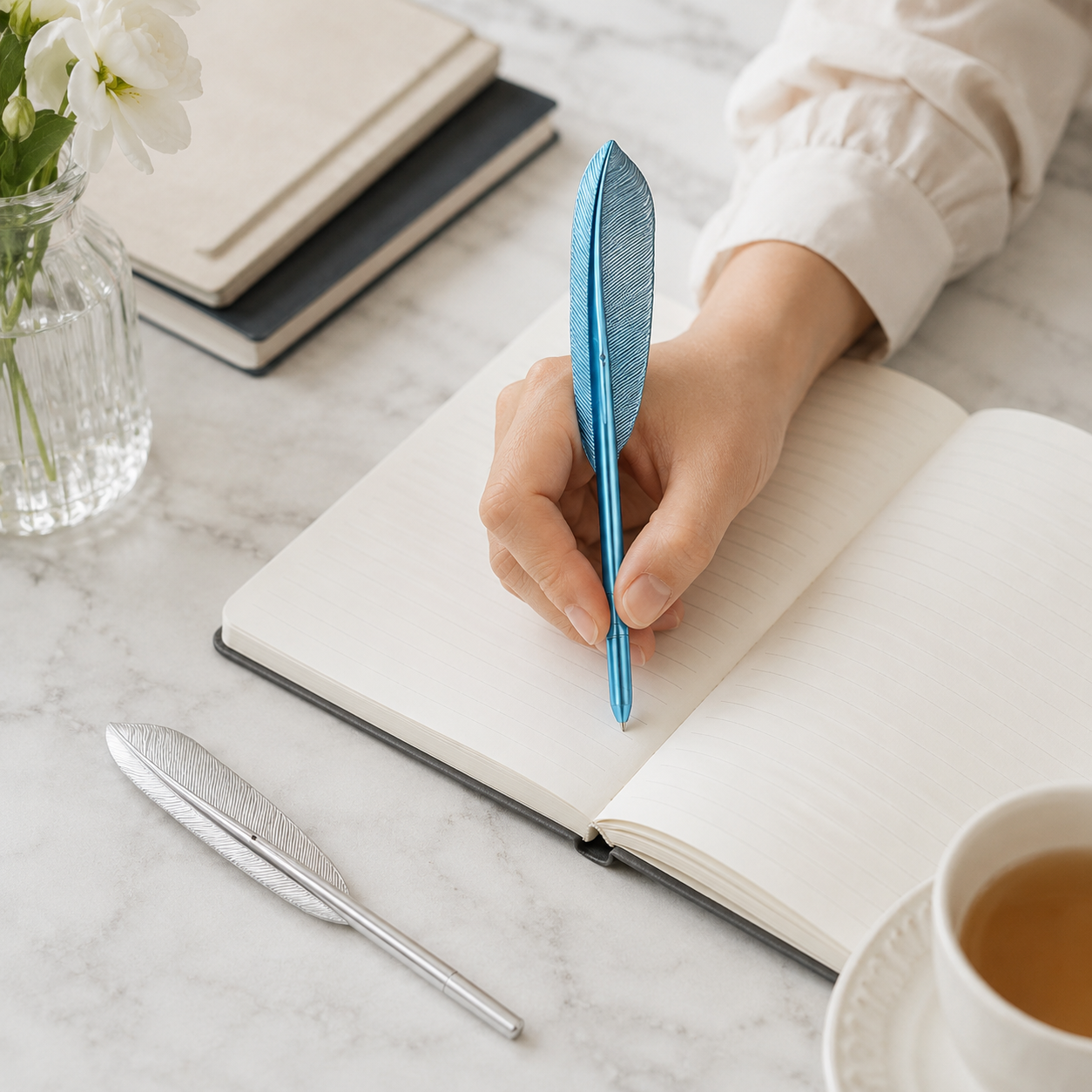 Creative Feather Design Gel Pen