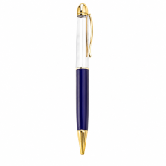 Customizable Empty-Tube Floating Metal Ballpoint Pen