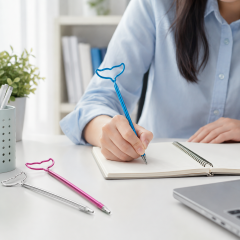 Cute Safety Cap Ballpoint Pen