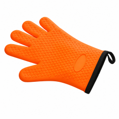 Double-Layer Heat-Resistant Silicone Kitchen Gloves