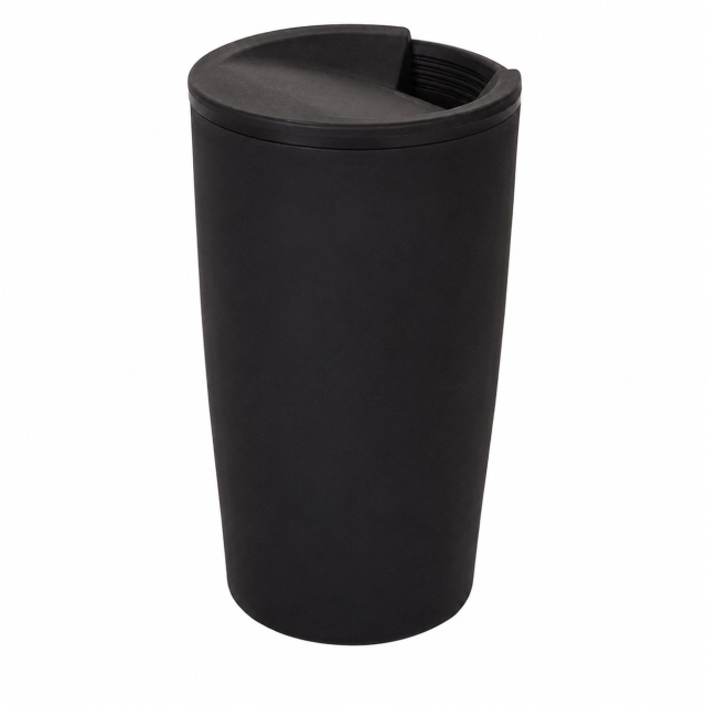 Double-Wall Wheat Straw Insulated Coffee Cup