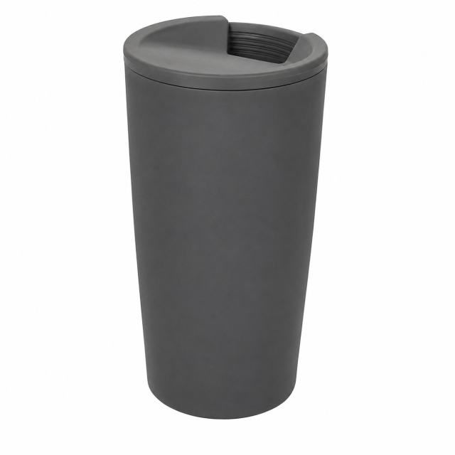 Double-Wall Wheat Straw Insulated Coffee Cup