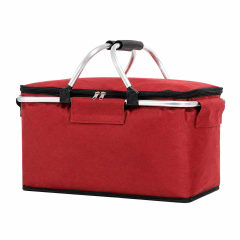 Foldable Insulated Outdoor Picnic Basket