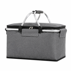 Foldable Insulated Outdoor Picnic Basket