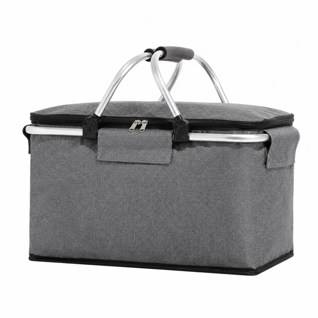 Foldable Insulated Outdoor Picnic Basket