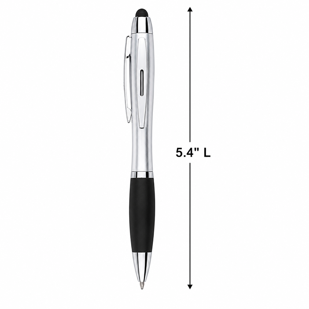LED Flashlight Touchscreen Stylus Pen