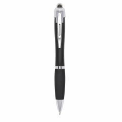 LED Flashlight Touchscreen Stylus Pen