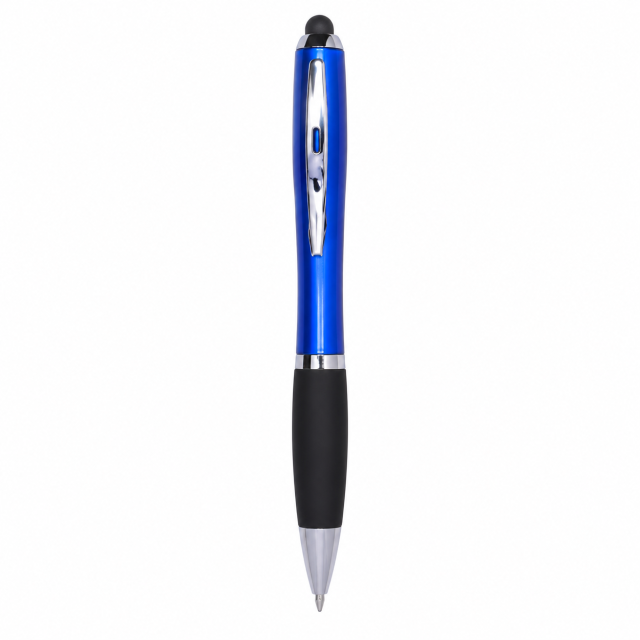 LED Flashlight Touchscreen Stylus Pen