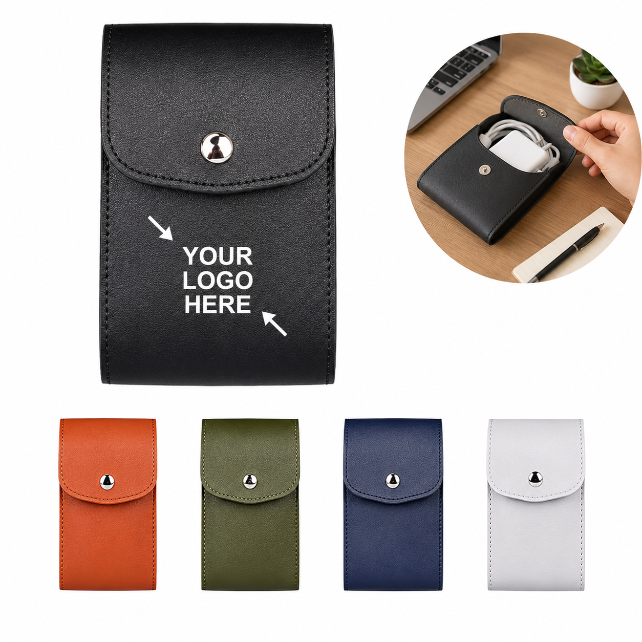 Laptop Charger And Cord Organizer Case