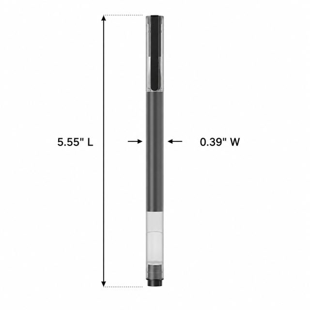 Large-Capacity 0.5mm Quick-Dry Gel Pen