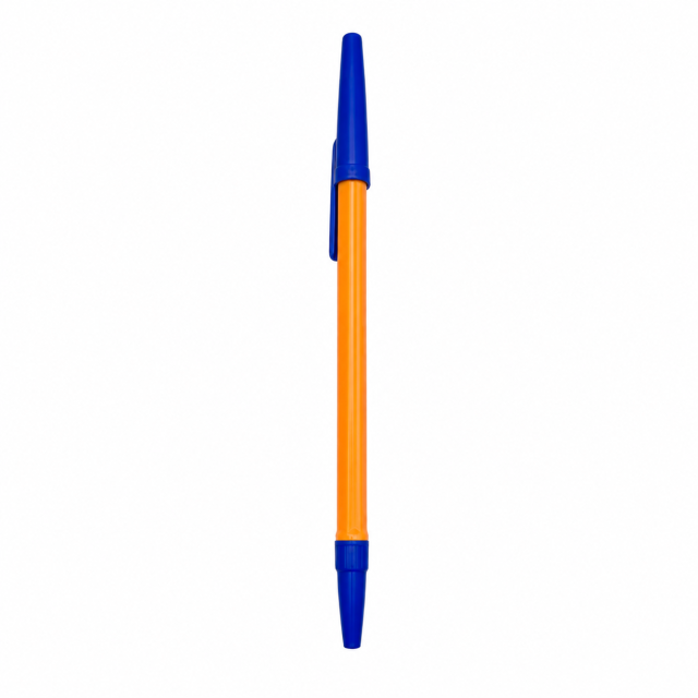 Lightweight Refillable Plastic Ballpoint Pen