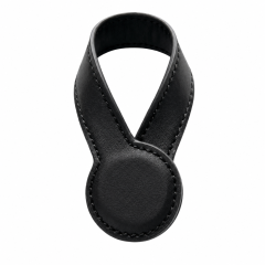 Magnetic Round PU Storage Wallet Strap
