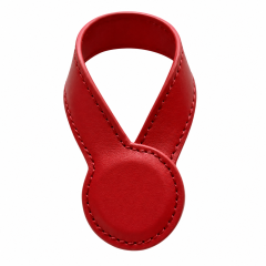 Magnetic Round PU Storage Wallet Strap