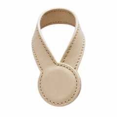 Magnetic Round PU Storage Wallet Strap