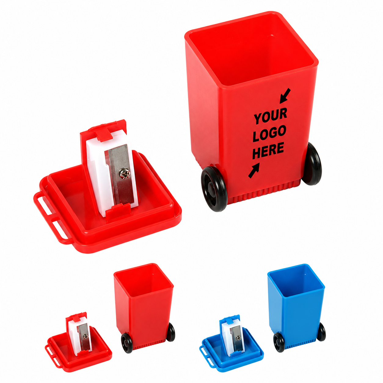 Novelty Trash Bin Pencil Sharpener