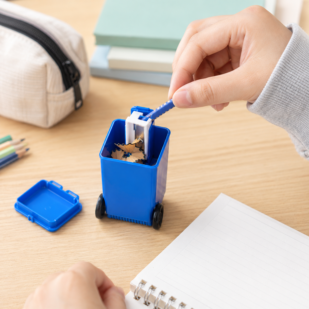 Novelty Trash Bin Pencil Sharpener