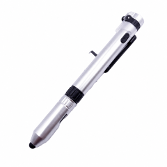 Outdoor Multifunction Aluminum Stylus Tool Pen