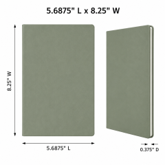 PU Leather Hardcover Lined Journal Notebook