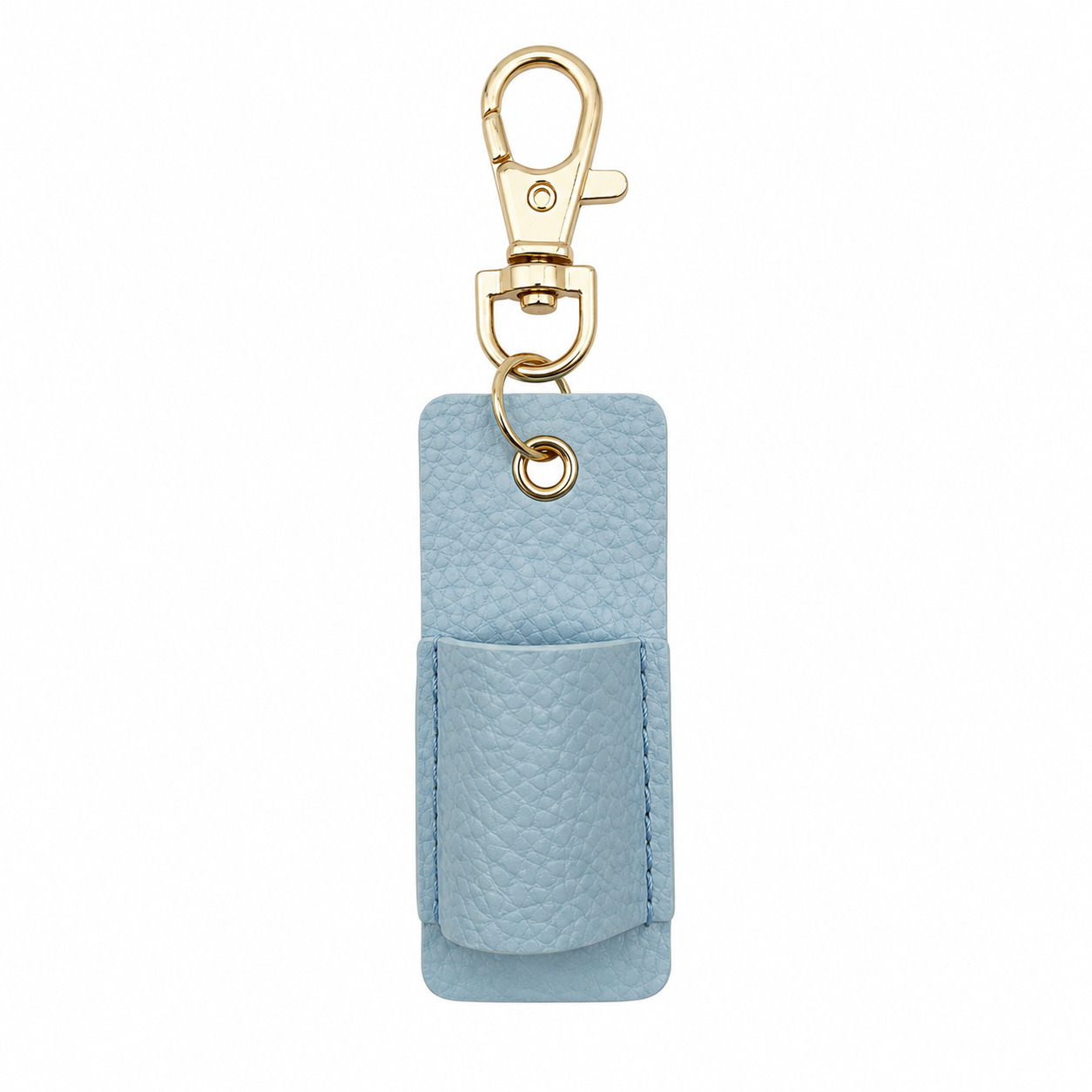 PU Leather Pen Holder Clip With Lobster Clasp