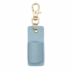 PU Leather Pen Holder Clip With Lobster Clasp