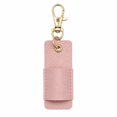 PU Leather Pen Holder Clip With Lobster Clasp