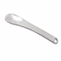 Polished Zinc Alloy Mini Scoop Spoon