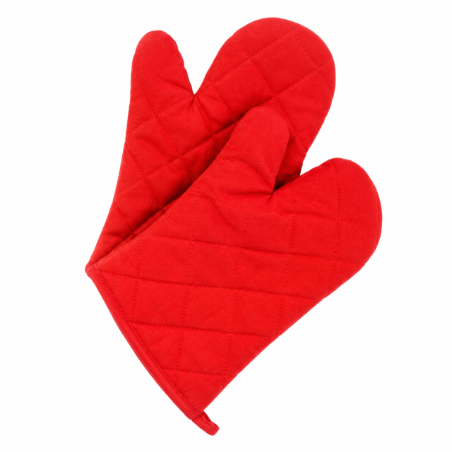 Polyester Cotton Microwave Kitchen Gloves