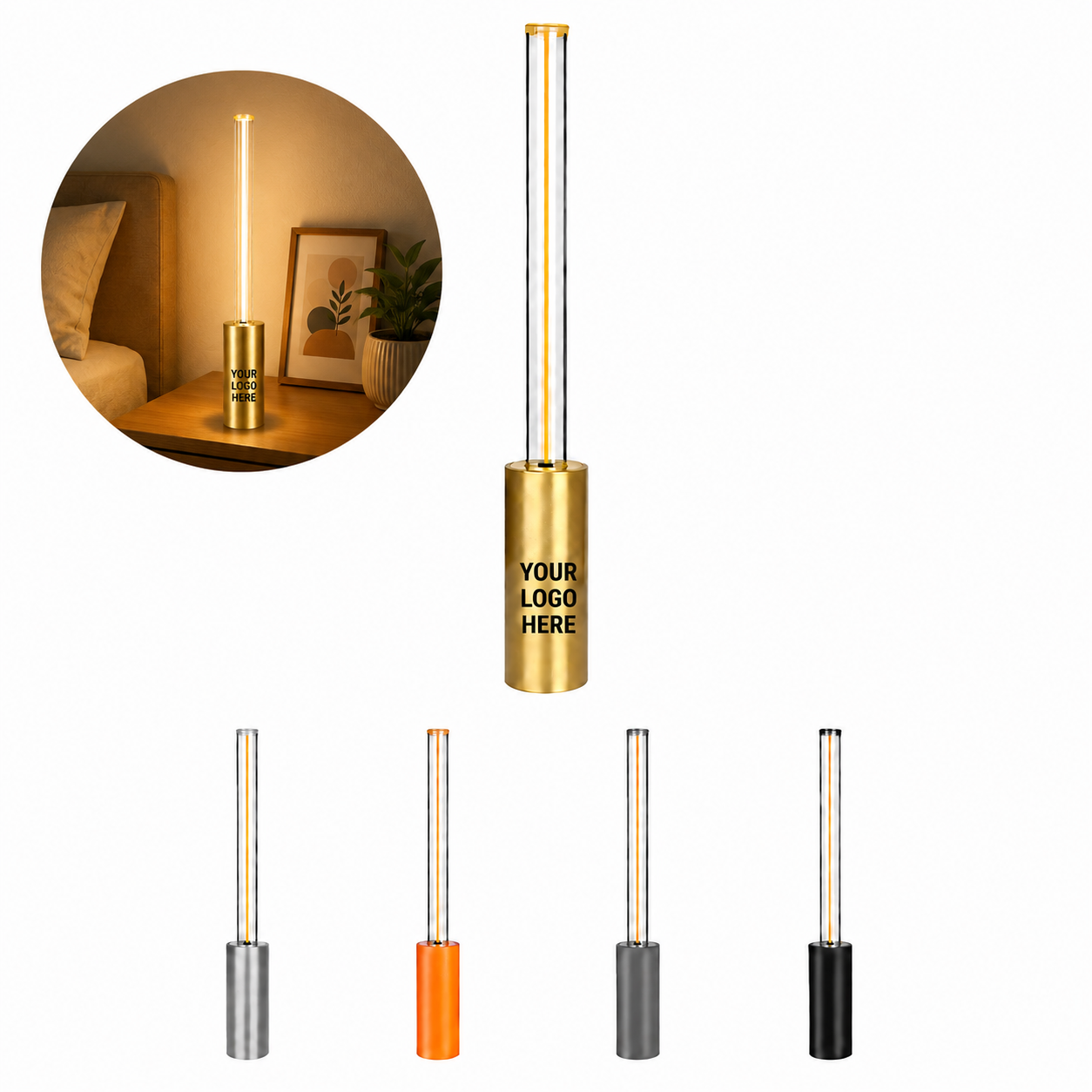 Rechargeable LED Stick Lamp With Multiple Light Modes