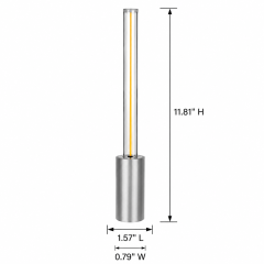 Rechargeable LED Stick Lamp With Multiple Light Modes