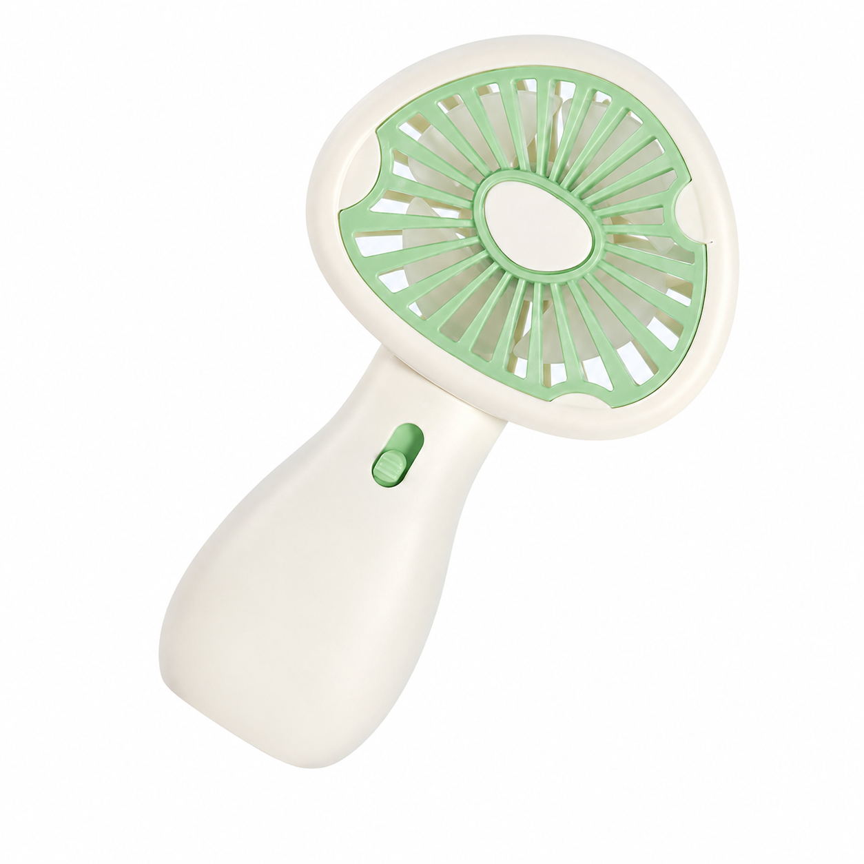 Rechargeable Mushroom Handheld Fan with Night Light