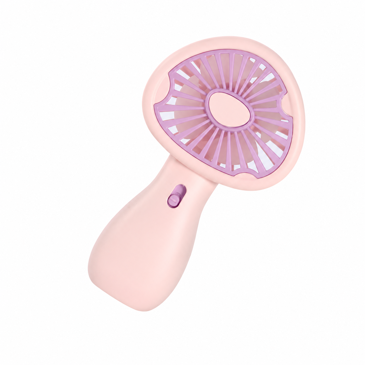Rechargeable Mushroom Handheld Fan with Night Light