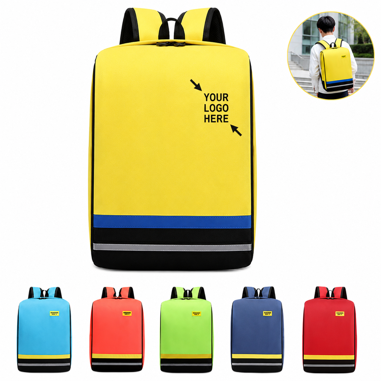 Reflective Kids School Backpack
