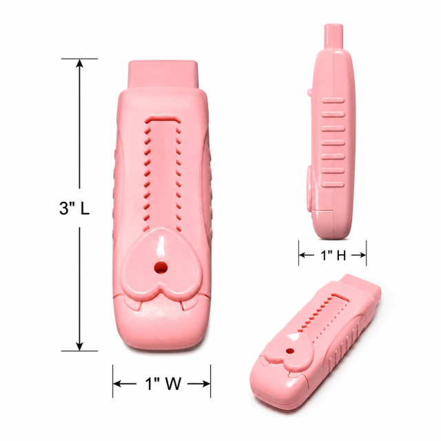 Retractable TRR Push Eraser