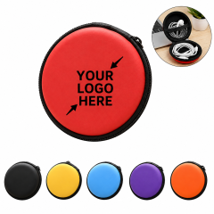 Round EVA Electronic Accessory Storage Case