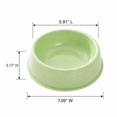 Round Plastic Pet Feeding Bowl