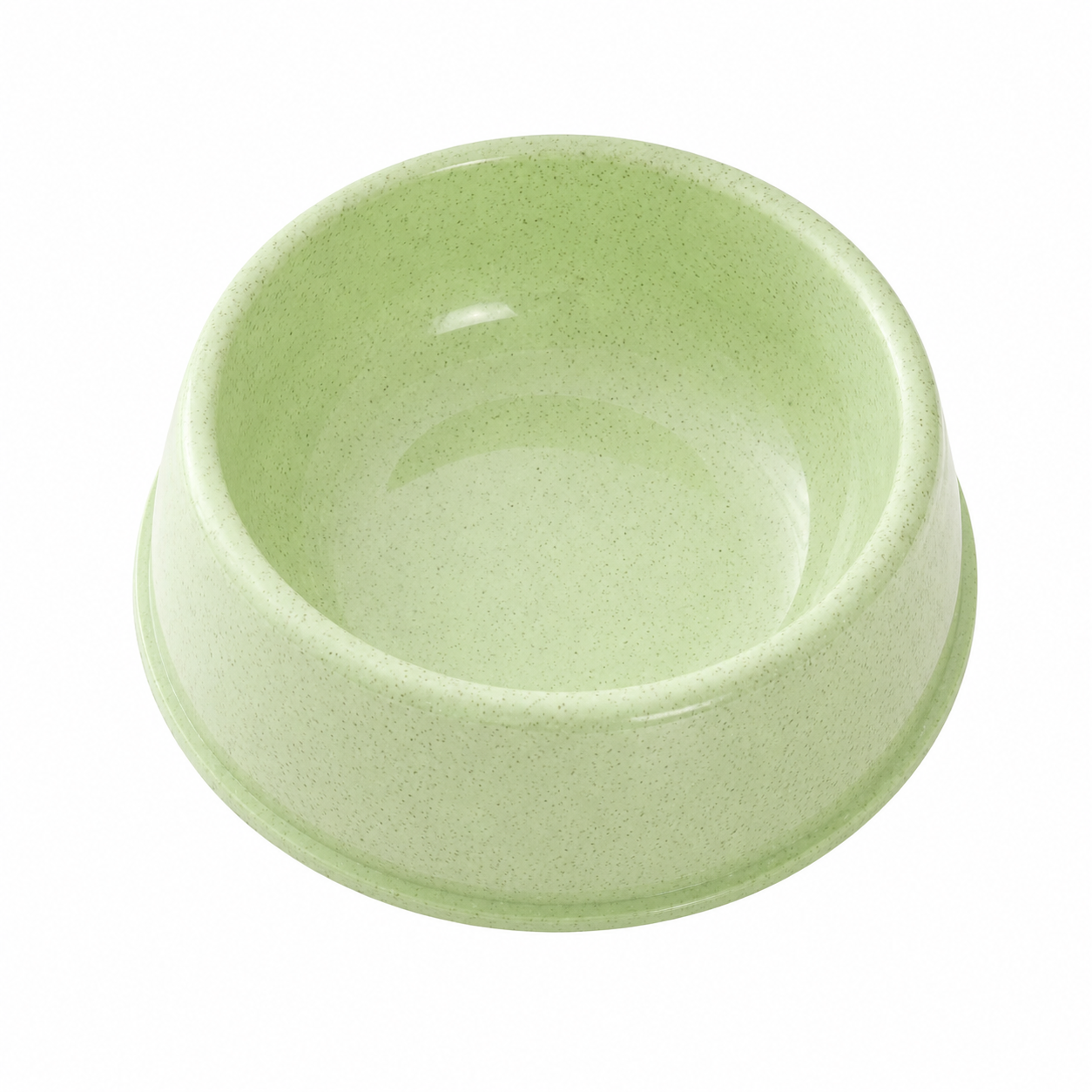 Round Plastic Pet Feeding Bowl