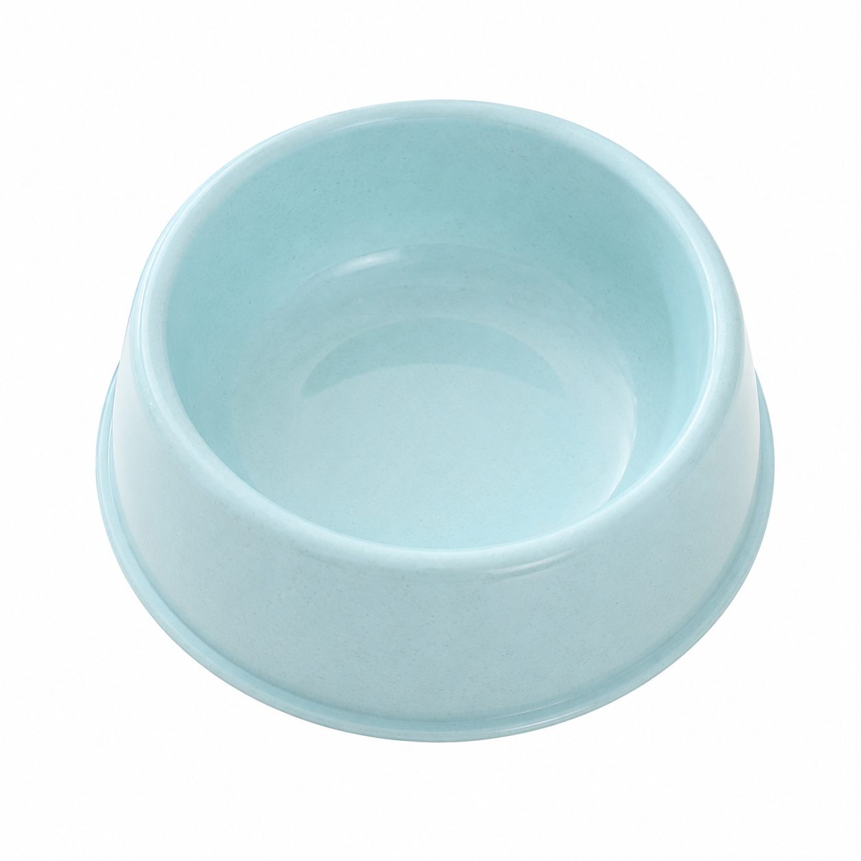 Round Plastic Pet Feeding Bowl