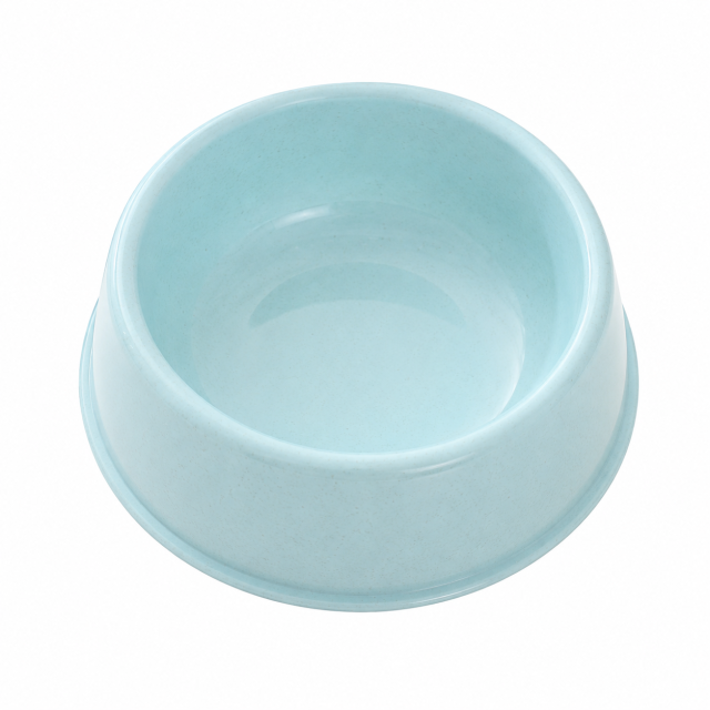 Round Plastic Pet Feeding Bowl