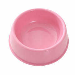 Round Plastic Pet Feeding Bowl