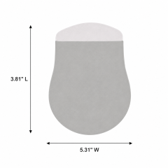 Self-Adhesive Laptop Mouse Storage Sleeve