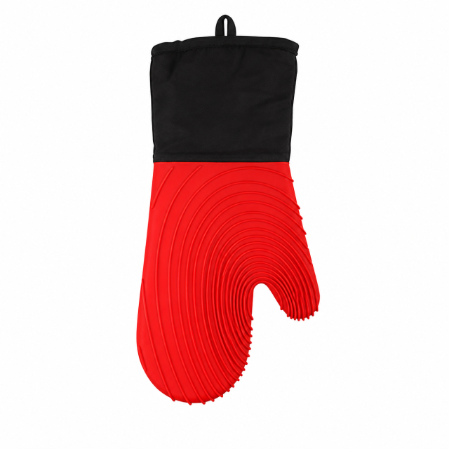 Silicone Kitchen Glove With Cotton Lining