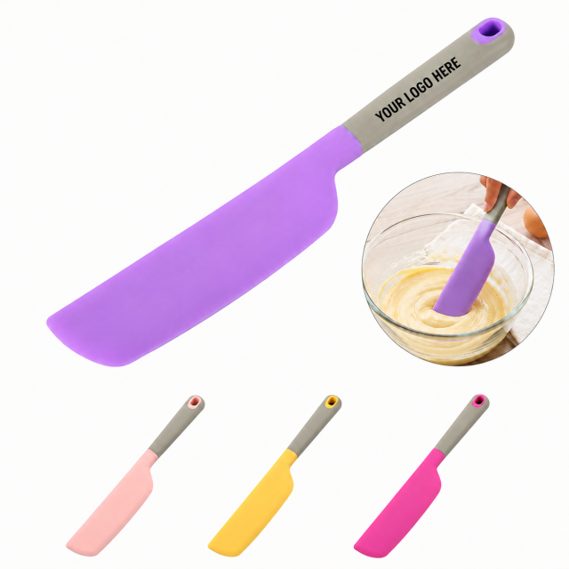 Silicone Kitchen Scraper With Hanging Hole