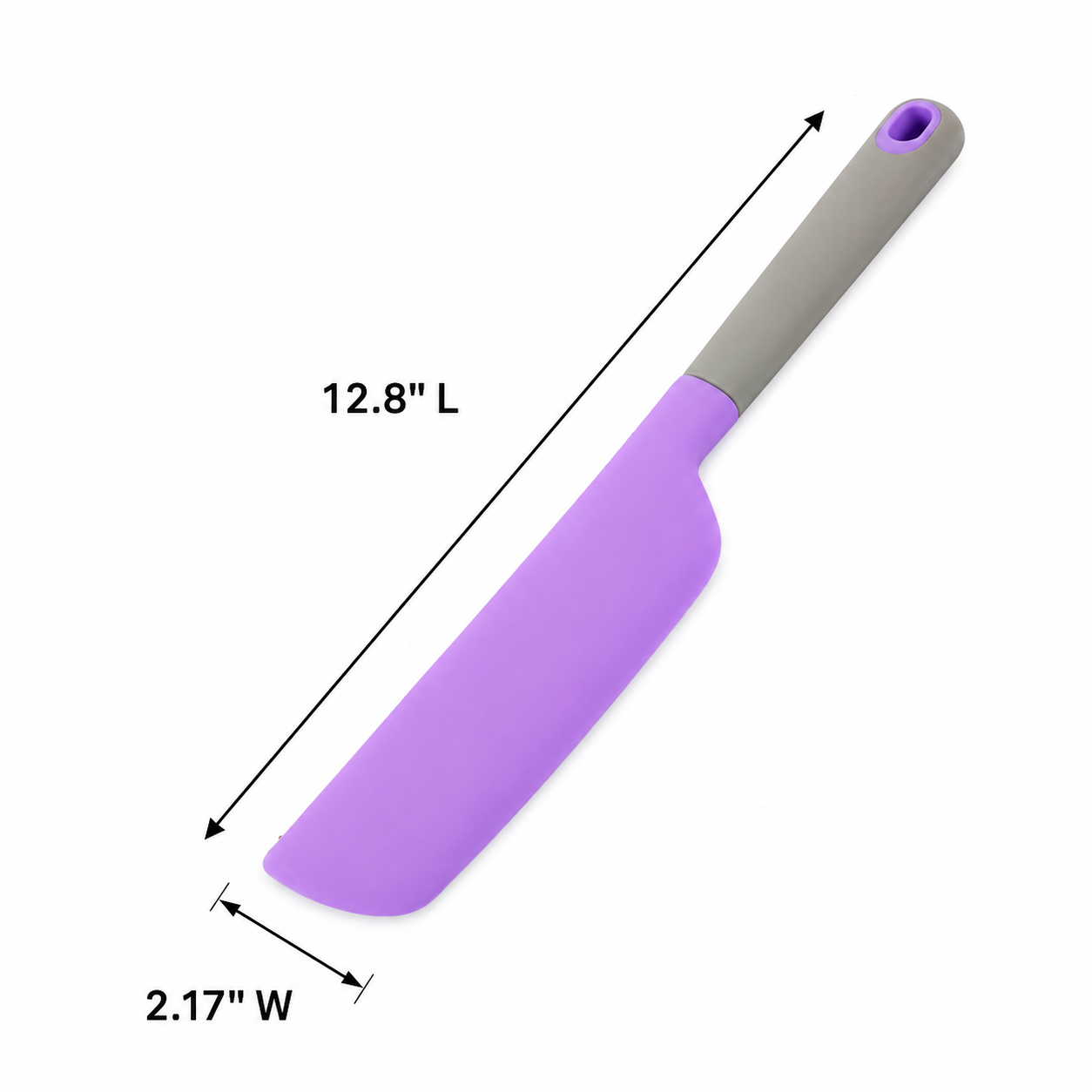 Silicone Kitchen Scraper With Hanging Hole