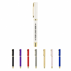 Slim Aluminum Twist-Action Ballpoint Pen