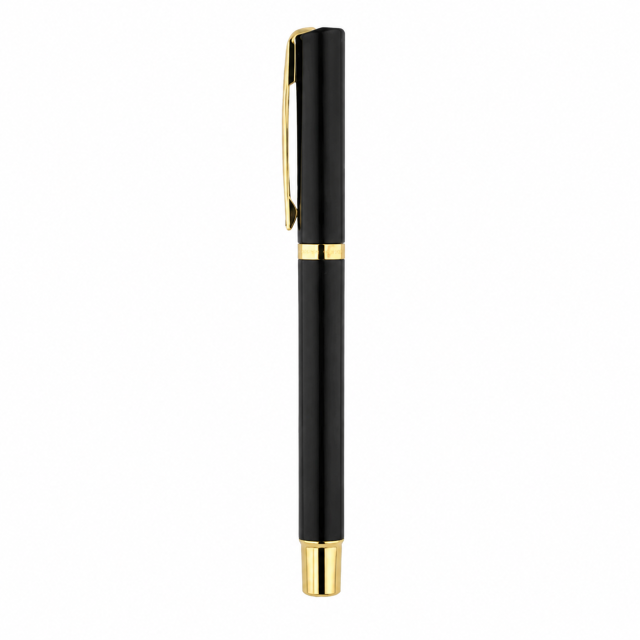 Slim Aluminum Twist-Action Ballpoint Pen