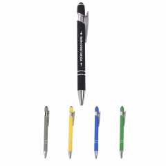 Soft-Touch Aluminum Stylus Ballpoint Pen