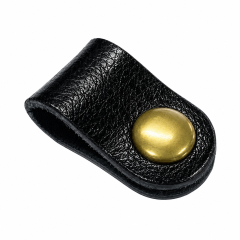 Soft Leather Cable Organizer Strap