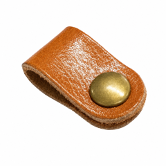 Soft Leather Cable Organizer Strap