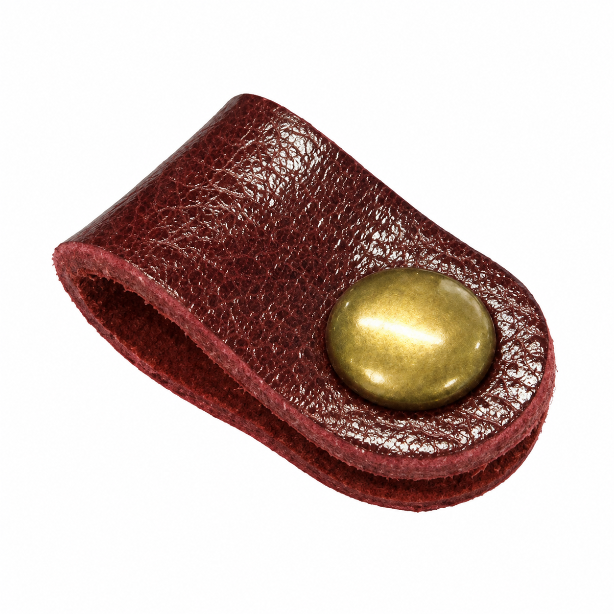 Soft Leather Cable Organizer Strap