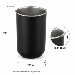 Stainless Steel Lined Bathroom Tumbler